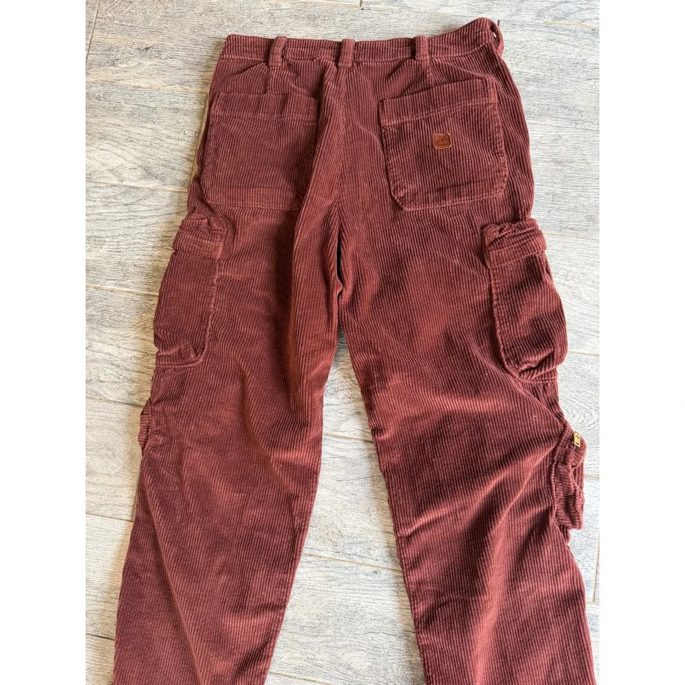 American Eagle Tru Kolors Cargo Pants Mens 30x32 Corduroy 30 x 32 Wide Wale